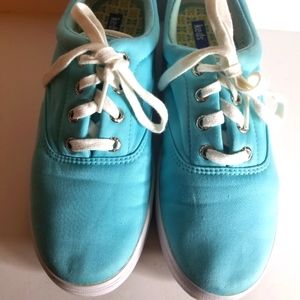 KEDS LIGHT BLUE CANVAS CLASSIC WOMEN'S SHOE